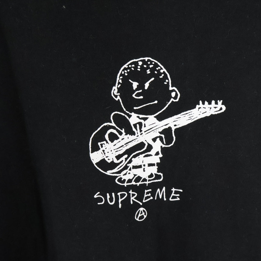 SUPREME(シュプリーム) 21AW rocker Tee ロッカー ロゴプリント クルーネック半袖Tシャツ カットソー ブラック