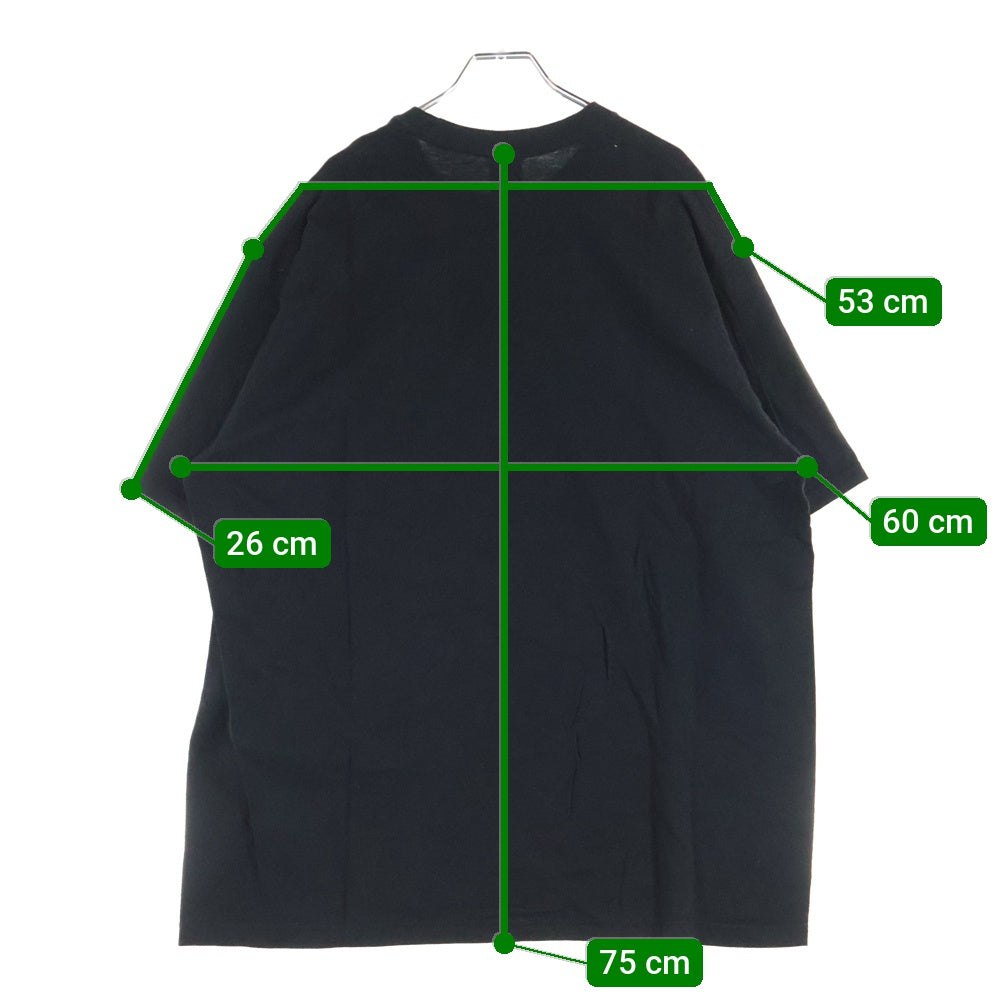 SUPREME(シュプリーム) 21AW rocker Tee ロッカー ロゴプリント クルーネック半袖Tシャツ カットソー ブラック