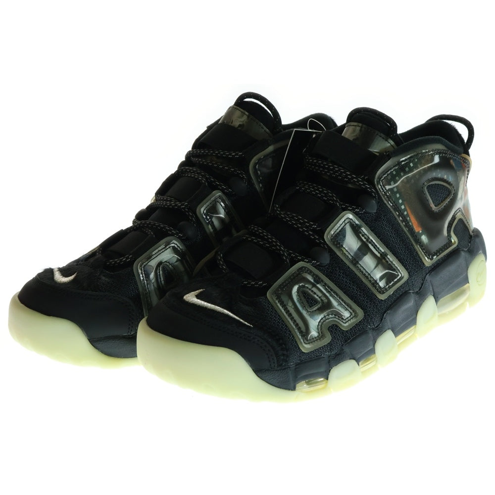 NIKE(ナイキ) AIR MORE UPTEMPO UTAGAWA KUNIYOSHI エア モア アップテンポ ウタガワ クニヨシ ハイカットスニーカー ブラック US10.5/28.5cm DM6213-045