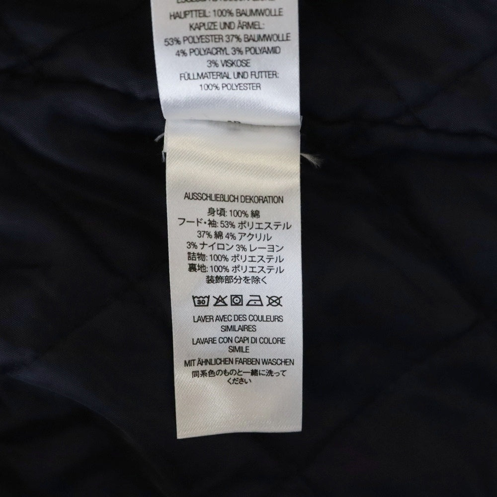 SUPREME(シュプリーム) 22AW Fleece Hooded デニムシャツ フード付き スウェットコンビ 裏地キルティング インディゴ/グレー