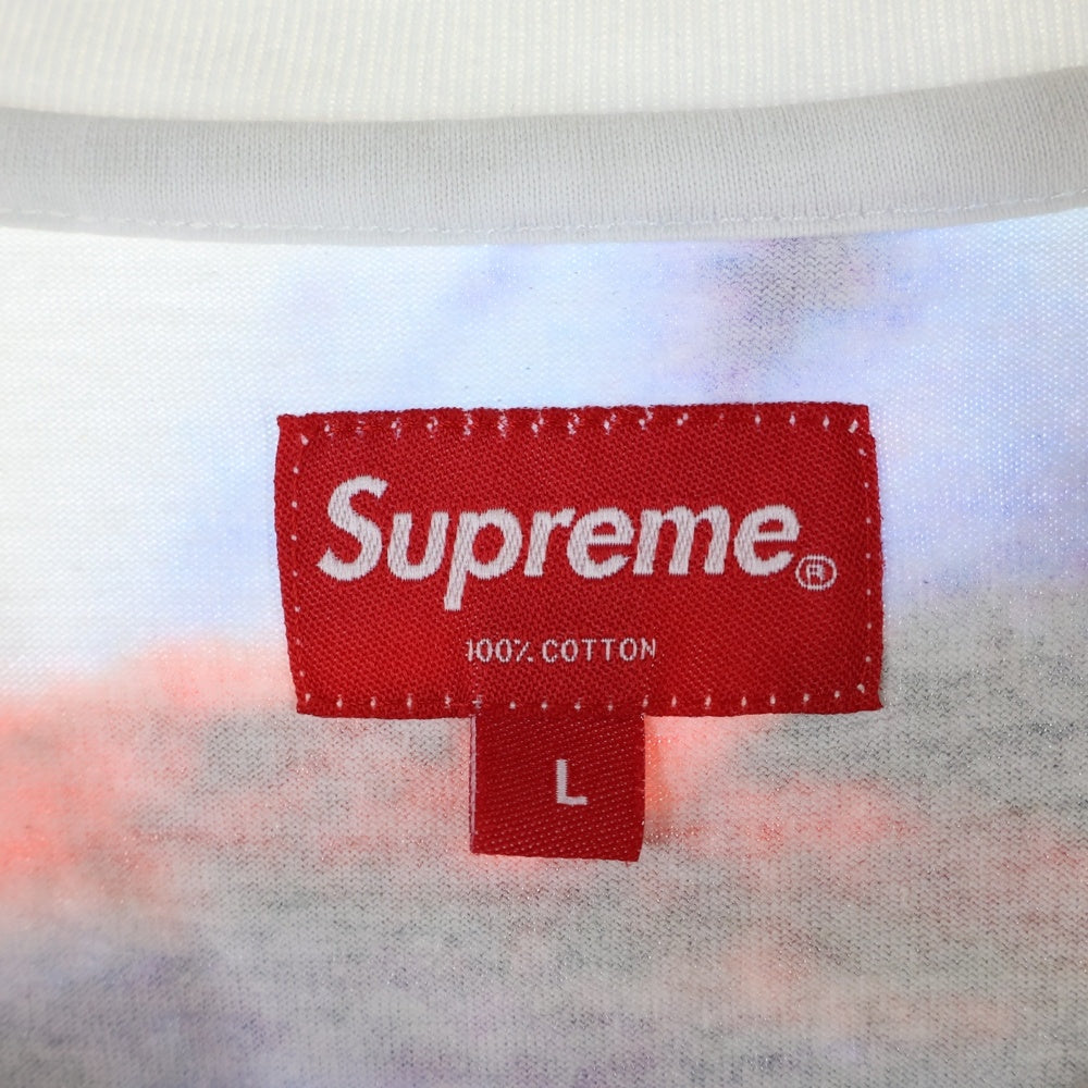 SUPREME(シュプリーム) 20AW Bobsled L/S Top ボブスレー 両面プリント ロングスリーブ クルーネック長袖Tシャツ ホワイト