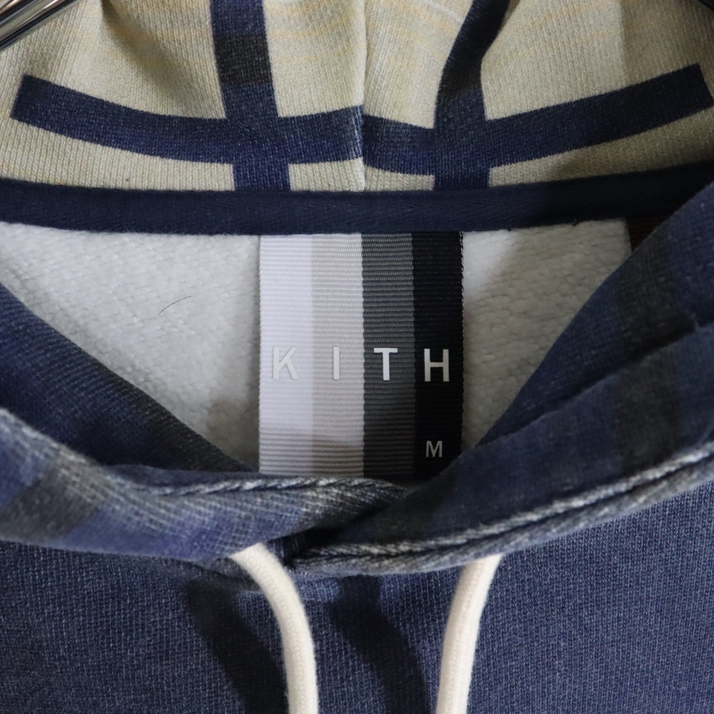 KITH(キス) 20AW ×Pendleton Brave Star Williams III Hoodie ペンドルトン ブレイブ スター ウィリアムズ 3 総柄 プルオーバー スウェットパーカー 20-070-060-0021-4-0