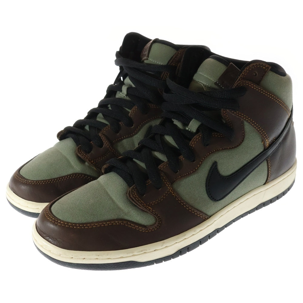 NIKE SB(ナイキエスビー) SB DUNK HIGH BAROQUE BROWN ダンク バロックブラウン ハイカットスニーカー ブラウン/カーキ US10/28cm BQ6826-201