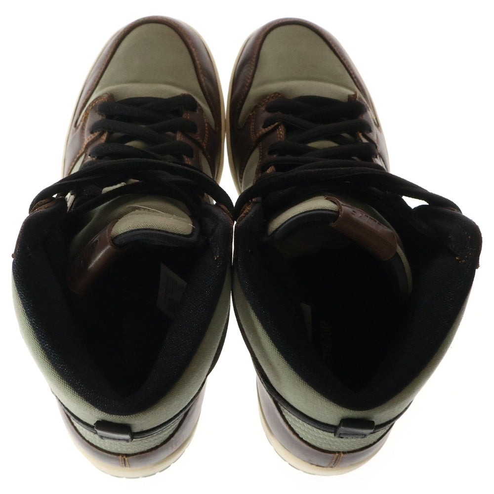 NIKE SB(ナイキエスビー) SB DUNK HIGH BAROQUE BROWN ダンク バロックブラウン ハイカットスニーカー ブラウン/カーキ US10/28cm BQ6826-201