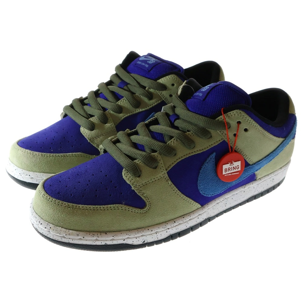 NIKE SB(ナイキエスビー) DUNK LOW PRO CELADON ダンク セラドン ローカットスニーカー ブルー/カーキ US10.5/28.5cm BQ6817-301