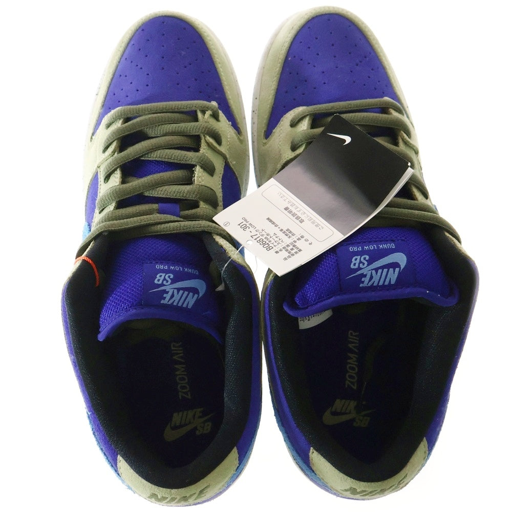 NIKE SB(ナイキエスビー) DUNK LOW PRO CELADON ダンク セラドン ローカットスニーカー ブルー/カーキ US10.5/28.5cm BQ6817-301