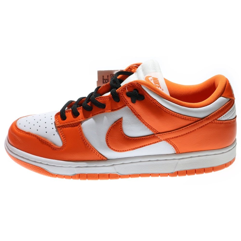 NIKE(ナイキ) DUNK LOW SP SYRACUSE ダンクローカットスニーカー シラキュース US10.5/28.5cm オレンジ/ホワイト CU1726-101
