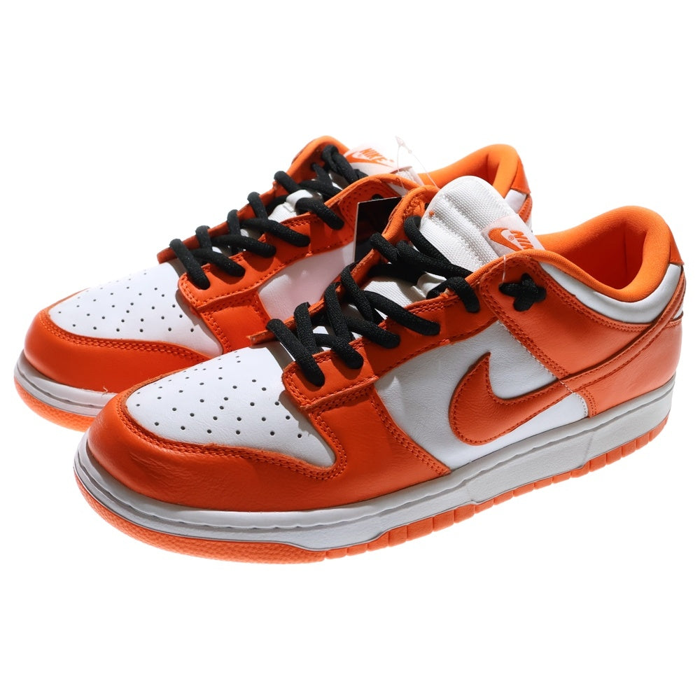 NIKE(ナイキ) DUNK LOW SP SYRACUSE ダンクローカットスニーカー シラキュース US10.5/28.5cm オレンジ/ホワイト CU1726-101