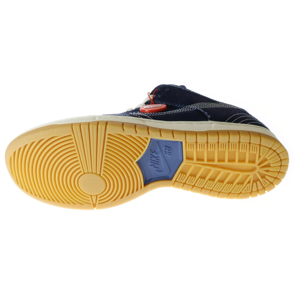 NIKE SB(ナイキエスビー) DUNK LOW PRO PRM SASHIKO ダンク プレミアム 刺し子 ローカットスニーカー ブルー US10.5/28.5cm CV0316-400