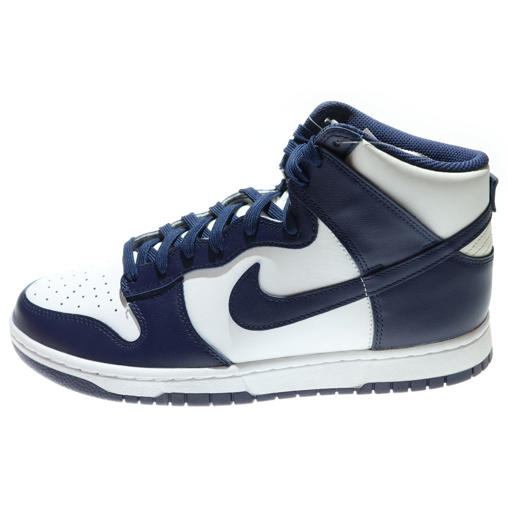 NIKE(ナイキ) DUNK HIGH CHAMPIONSHIP NAVY ダンク チャンピオンシップネイビー ハイカットスニーカー ネイビー/ホワイト US10.5/28.5cm DD1399-104