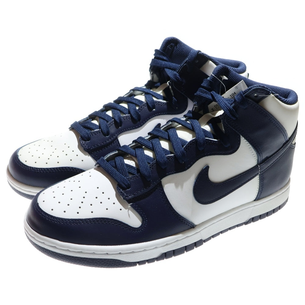 NIKE(ナイキ) DUNK HIGH CHAMPIONSHIP NAVY ダンク チャンピオンシップネイビー ハイカットスニーカー ネイビー/ホワイト US10.5/28.5cm DD1399-104