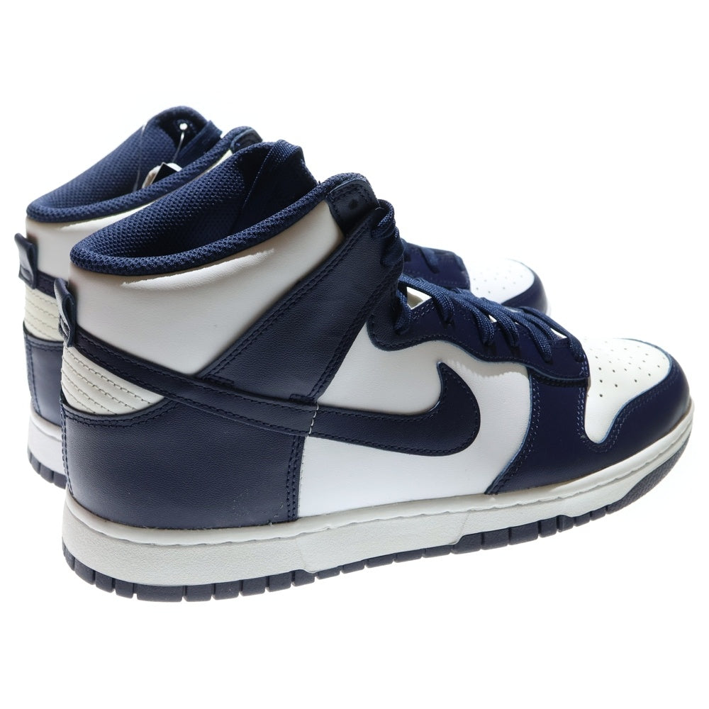 NIKE(ナイキ) DUNK HIGH CHAMPIONSHIP NAVY ダンク チャンピオンシップネイビー ハイカットスニーカー ネイビー/ホワイト US10.5/28.5cm DD1399-104