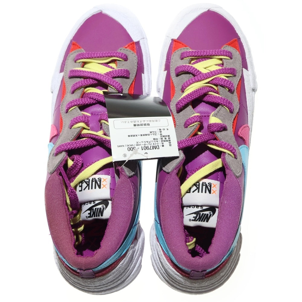 NIKE(ナイキ) ×sacai ×KAWS BLAZER LOW サカイ カウズ ブレーザー ローカットスニーカー マルチ US10.5/28.5cm DM7901-500