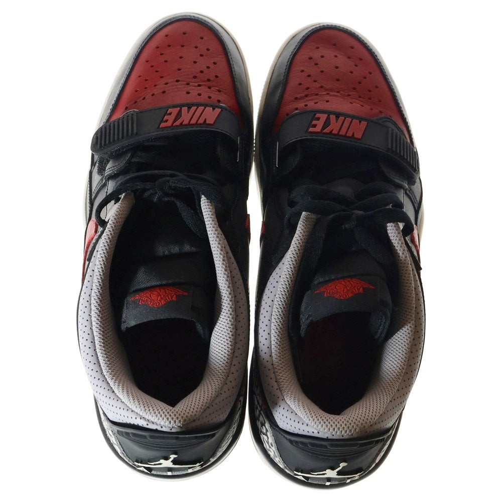 NIKE(ナイキ) AIR JORDAN LEGACY 312 LOW エアジョーダン レガシー 312 ローカットスニーカー ブラック/レッド US10.5/28.5cm CD7069-006