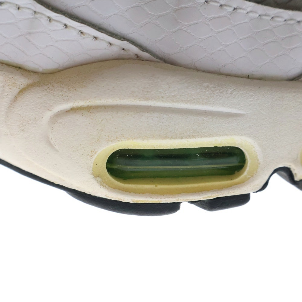 NIKE(ナイキ) AIR MAX 95 GRAPE SNAKESKIN エアマックス95 グレープ スネークスキン ローカットスニーカー ホワイト/グレー US11/29cm AO2450-101