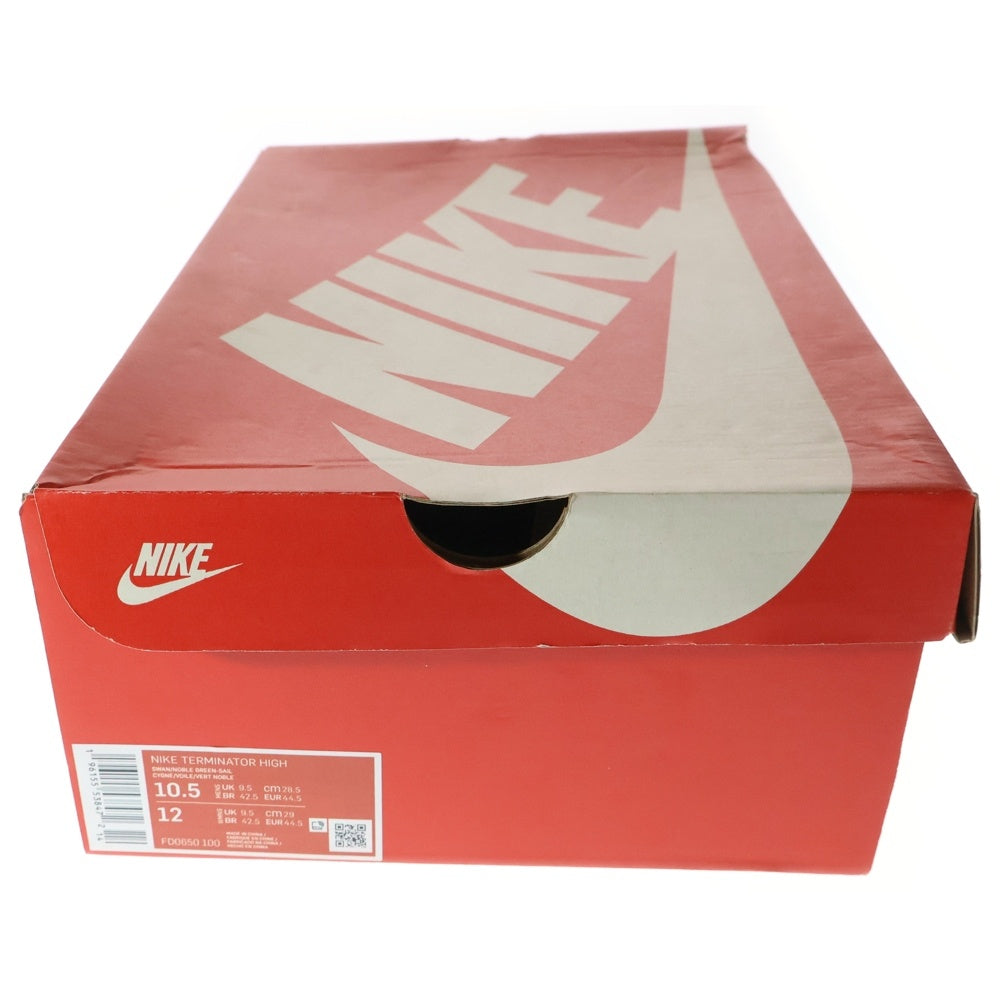 NIKE(ナイキ) TERMINATOR HIGH NOBLE GREEN ターミネーター ノーブル グリーン ハイカットスニーカー グリーン/ホワイト US10.5/28.5cm FD0650-100