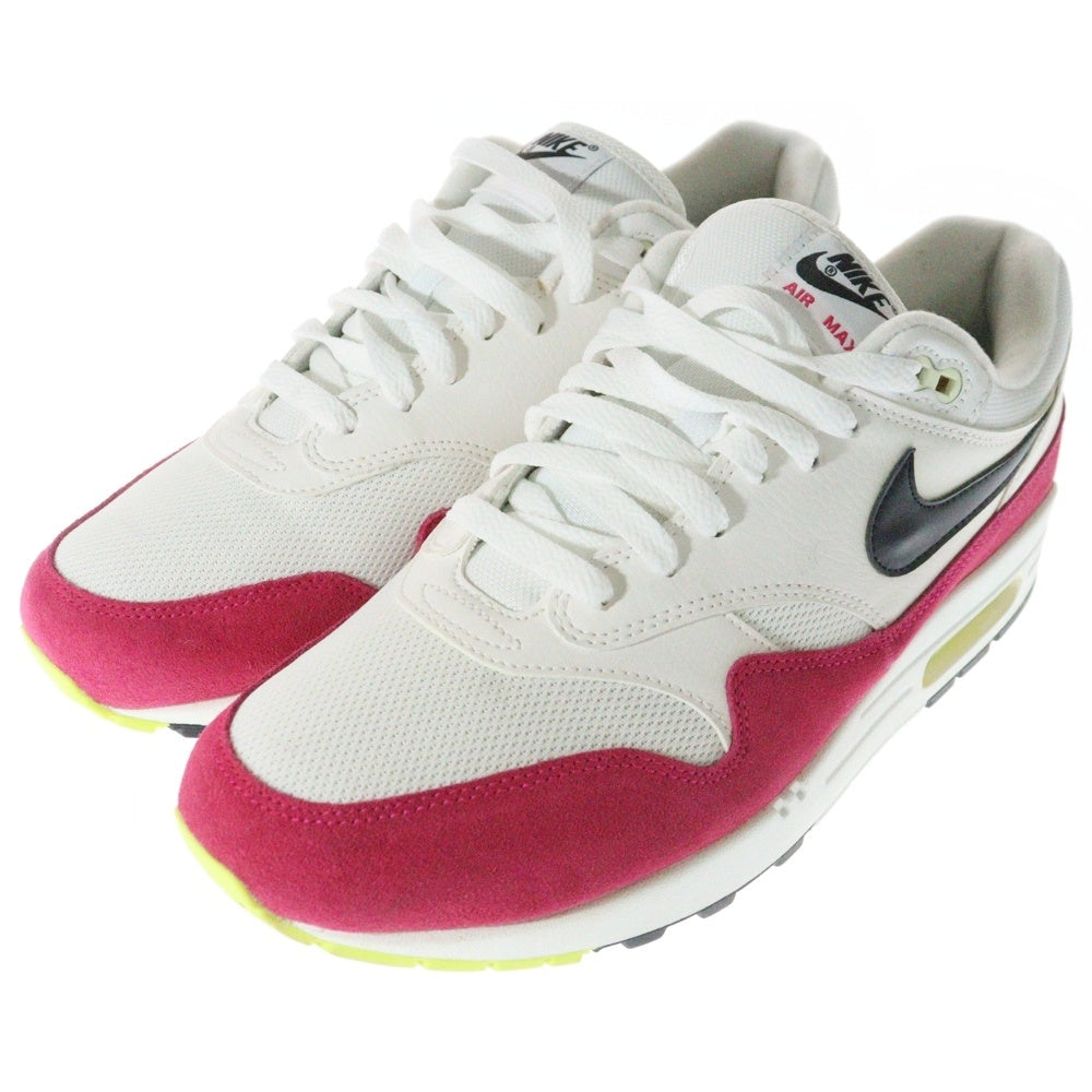 NIKE(ナイキ) AIRMAX 1 WHITE BLACK VOLT RUSH PINK エアマックス1 ローカットスニーカー マルチ US11/29cm AH8145-111