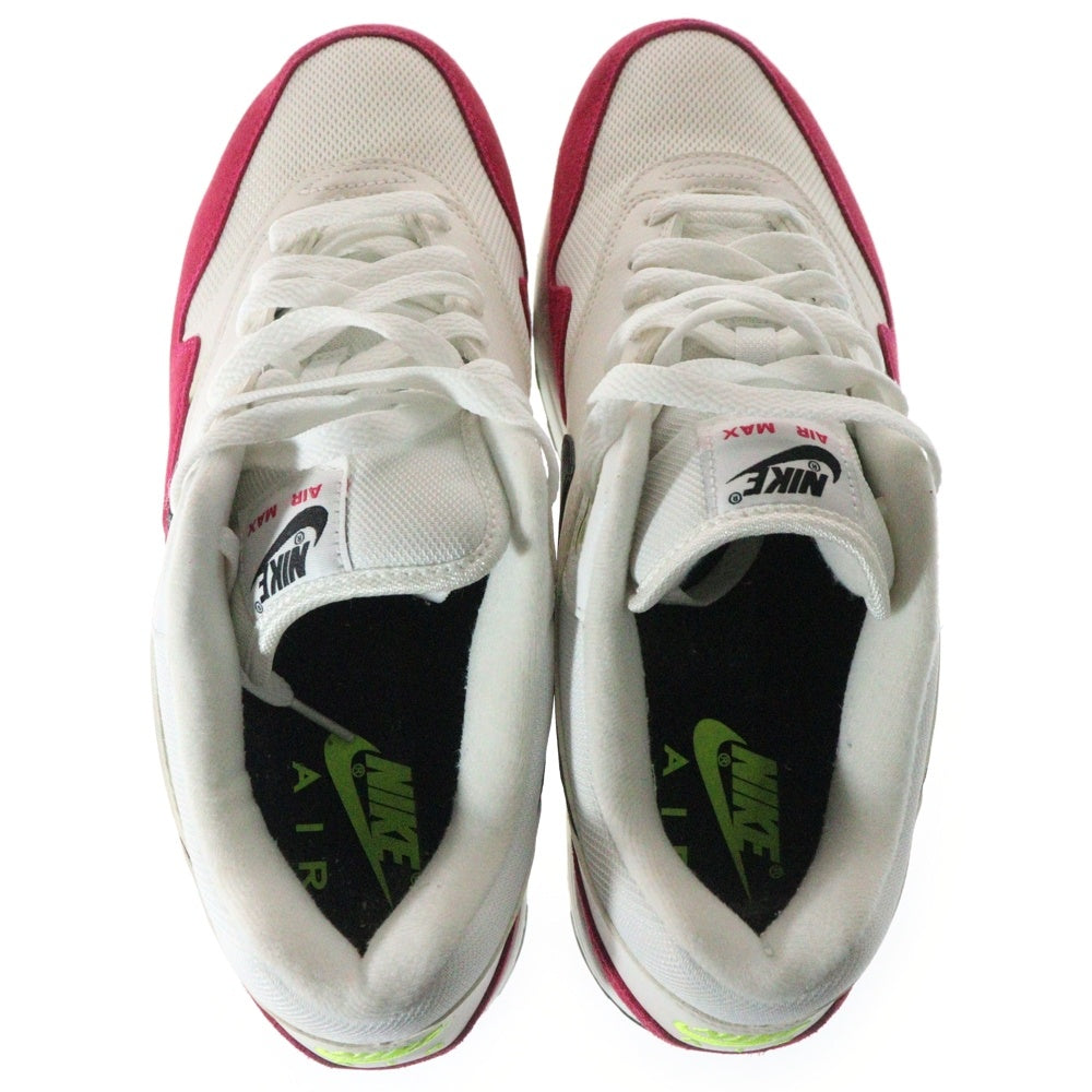 NIKE(ナイキ) AIRMAX 1 WHITE BLACK VOLT RUSH PINK エアマックス1 ローカットスニーカー マルチ US11/29cm AH8145-111