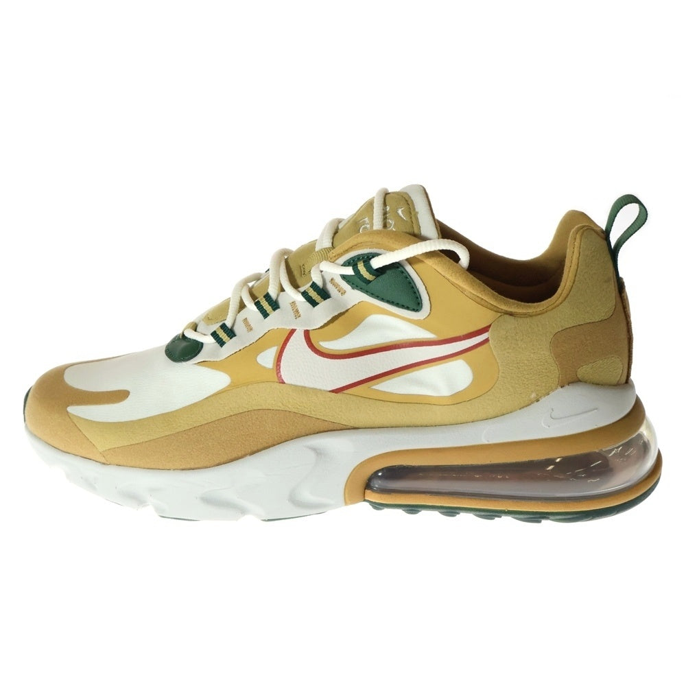 NIKE(ナイキ) AIR MAX 270 REACT REGGAE リアクト ローカットスニーカー ベージュ US10.5/28.5cm AO4971-700
