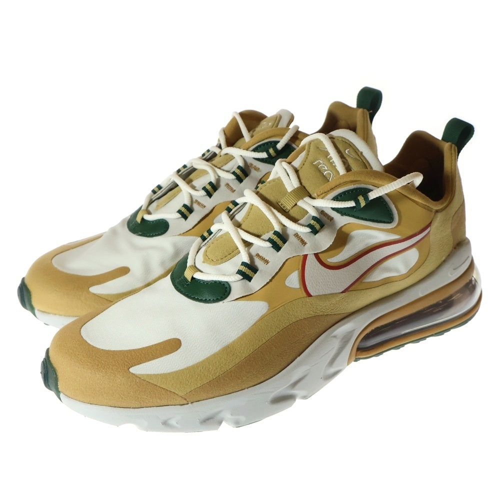 NIKE(ナイキ) AIR MAX 270 REACT REGGAE リアクト ローカットスニーカー ベージュ US10.5/28.5cm AO4971-700