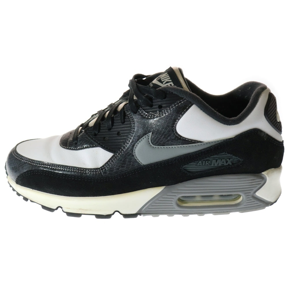 NIKE(ナイキ) AIR MAX 90 QS Python エアマックス90 パイソン ローカットスニーカー ブラック/グレー US11/29cm CD0916-100