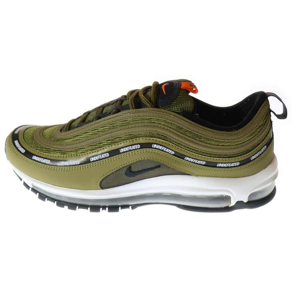 NIKE(ナイキ) ×UNDEFEATED AIR MAX 97 OLIVE アンディフィーテッド エアマックス ローカットスニーカー カーキ US11/29cm DC4830-300