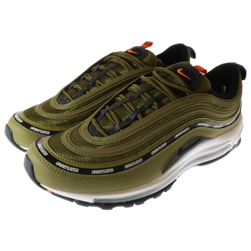 NIKE(ナイキ) ×UNDEFEATED AIR MAX 97 OLIVE アンディフィーテッド エアマックス ローカットスニーカー カーキ US11/29cm DC4830-300