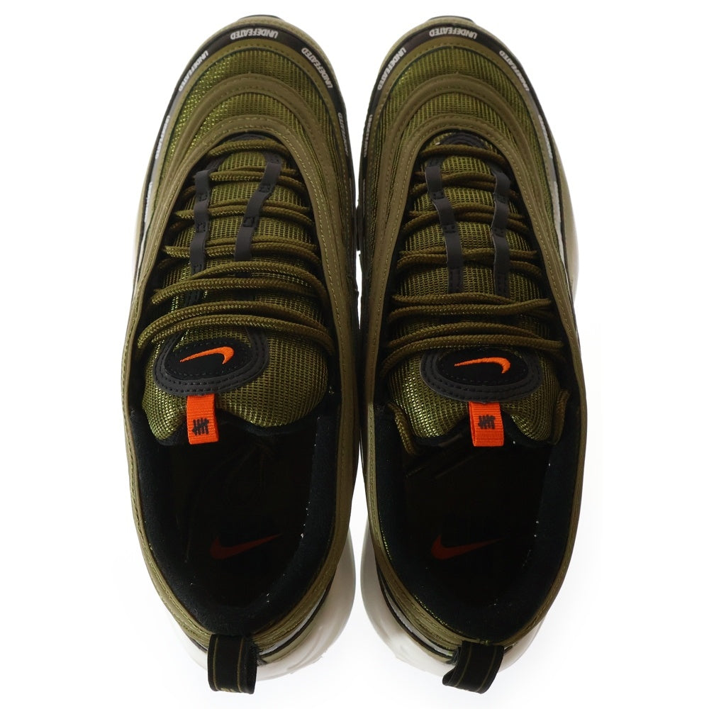 NIKE(ナイキ) ×UNDEFEATED AIR MAX 97 OLIVE アンディフィーテッド エアマックス ローカットスニーカー カーキ US11/29cm DC4830-300