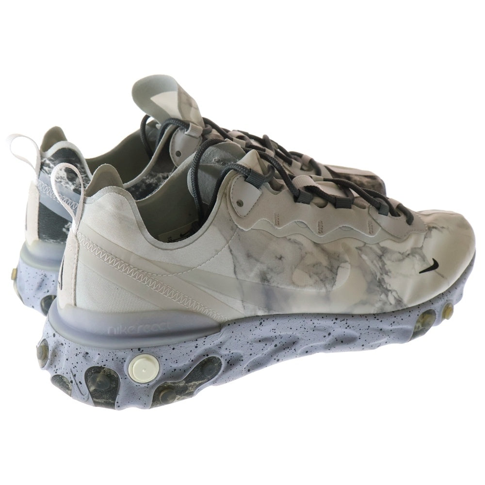 NIKE(ナイキ) ×KENDRICK LAMAR REACT ELEMENT 55 ケンドリック ラマー リアクトエレメント55 ローカットスニーカー ホワイト US11/29cm CJ3312-001