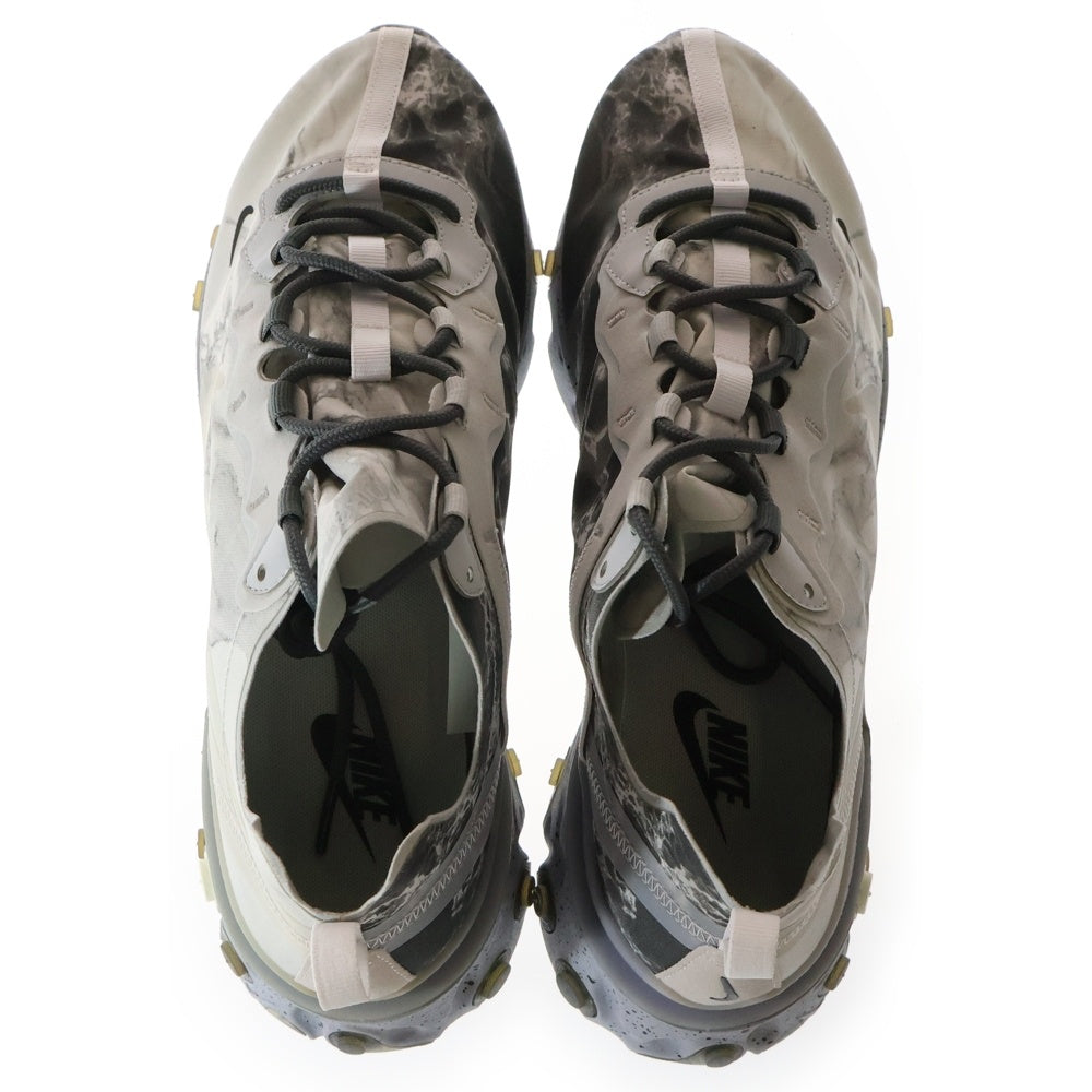 NIKE(ナイキ) ×KENDRICK LAMAR REACT ELEMENT 55 ケンドリック ラマー リアクトエレメント55 ローカットスニーカー ホワイト US11/29cm CJ3312-001