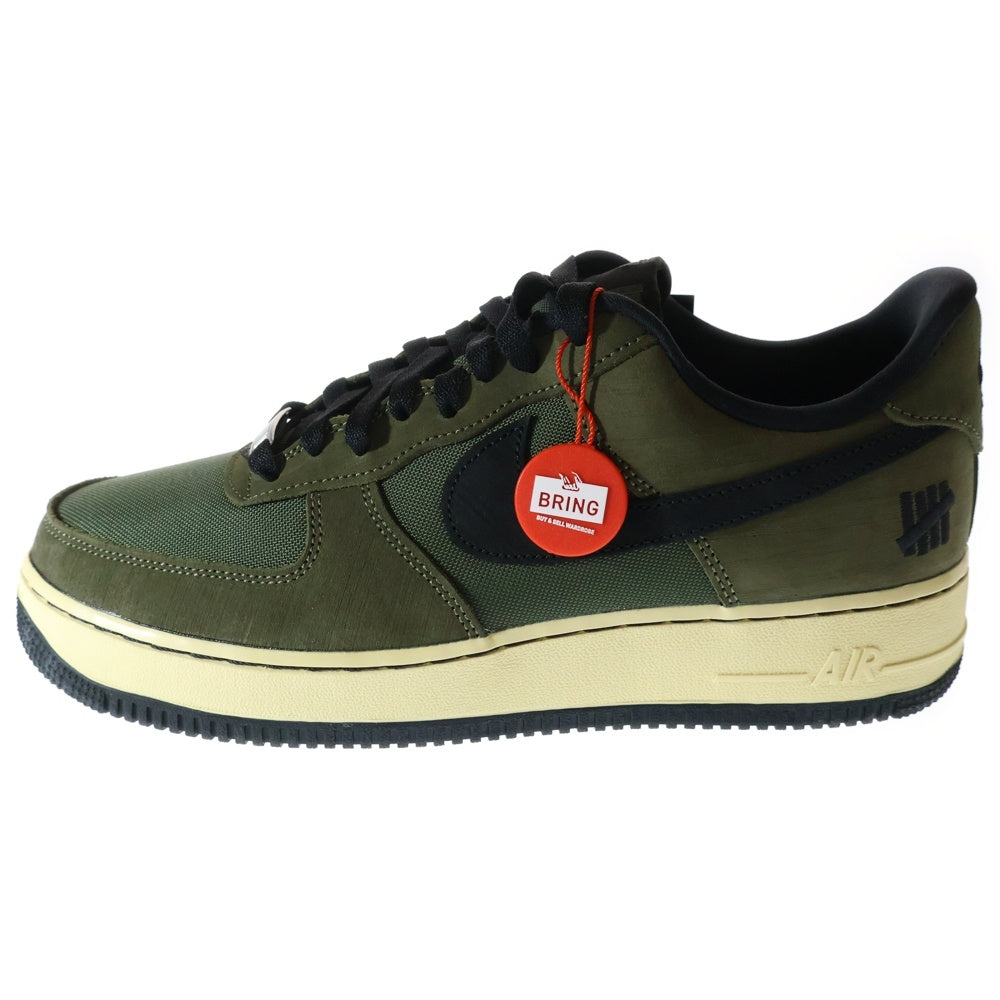 NIKE(ナイキ) ×UNDEFEATED AIR FORCE 1 LOW SP アンディフィーテッド ローカットスニーカー カーキ US10/28cm DH3064-300