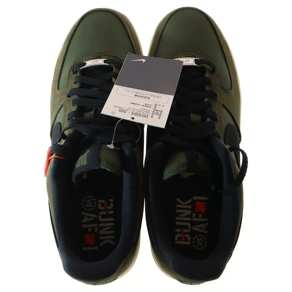NIKE(ナイキ) ×UNDEFEATED AIR FORCE 1 LOW SP アンディフィーテッド ローカットスニーカー カーキ US10/28cm DH3064-300