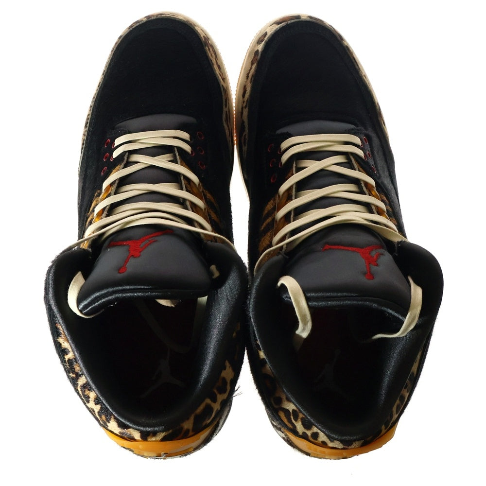 NIKE(ナイキ) AIR JORDAN 3 RETRO SE ANIMAL ジョーダン3 アニマル ハイカットスニーカー ブラック/ブラウン US11/29cm CK4344-002