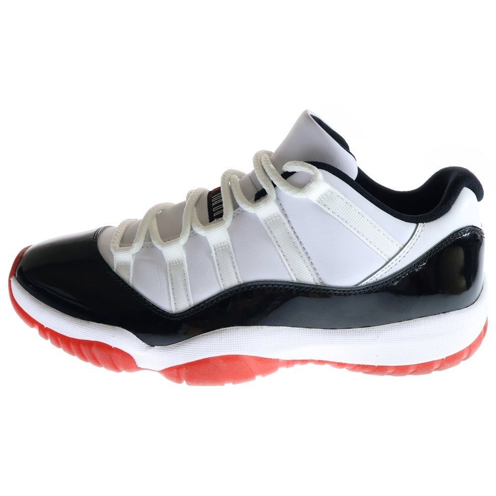 NIKE(ナイキ) AIR JORDAN 11 RETRO LOW CONCORD BRED エアジョーダン11 コンコルドブレッド ローカットスニーカー ホワイト/ブラック/レッド US10.5/28.5cm AV2187-160