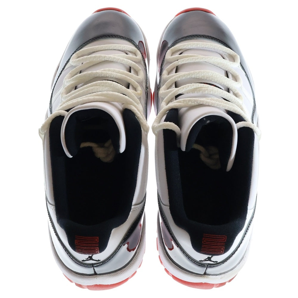 NIKE(ナイキ) AIR JORDAN 11 RETRO LOW CONCORD BRED エアジョーダン11 コンコルドブレッド ローカットスニーカー ホワイト/ブラック/レッド US10.5/28.5cm AV2187-160