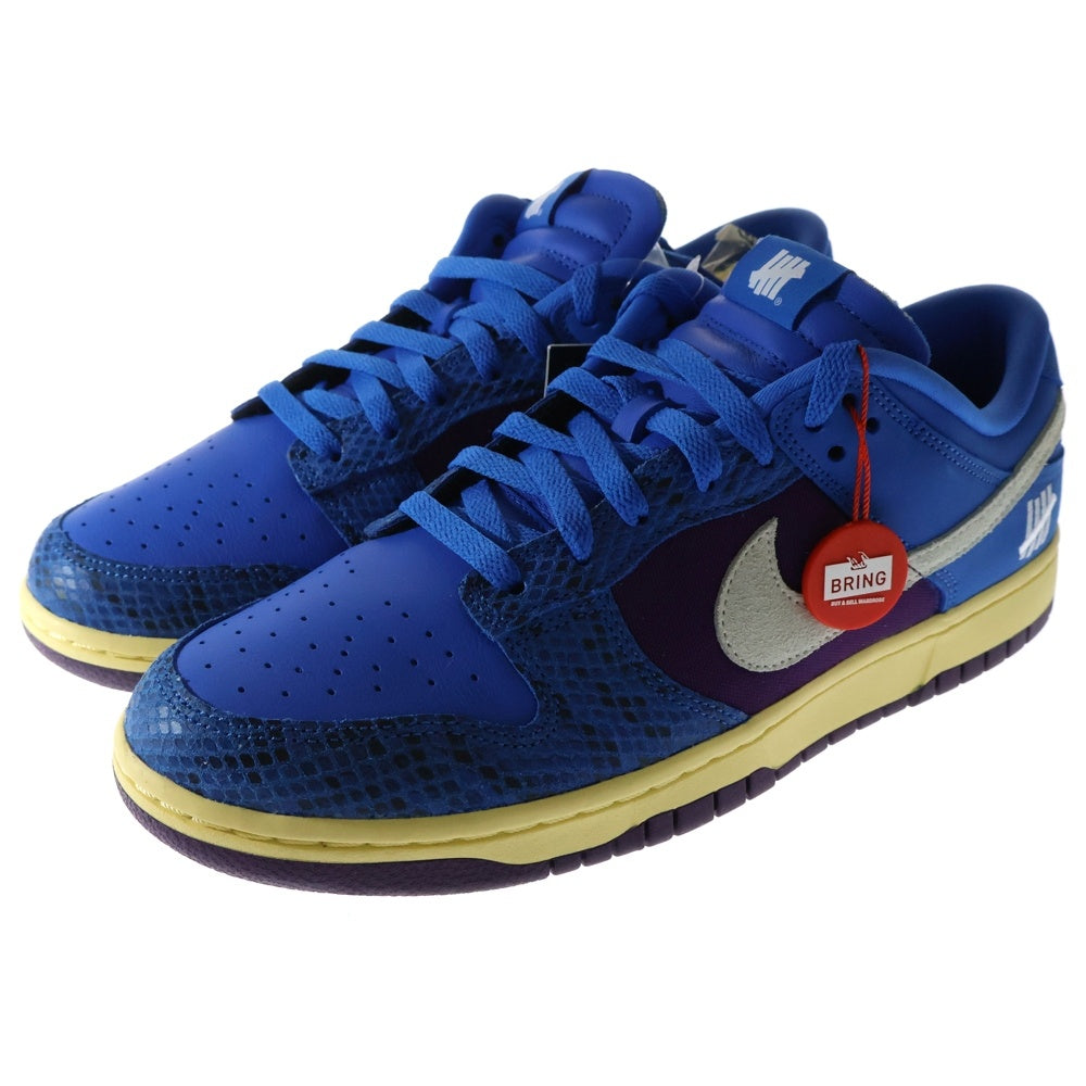 NIKE(ナイキ) ×UNDEFEATED DUNK LOW SP アンディフィーテッド ダンク ローカットスニーカー ブルー US10.5/28.5cm DH6508-400