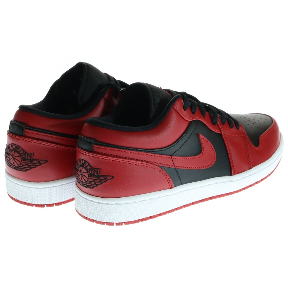 NIKE(ナイキ) AIR JORDAN 1 LOW GYM RED エアジョーダン 1 ジムレッド ローカットスニーカー ブラック/レッド US11/29cm 553558-606