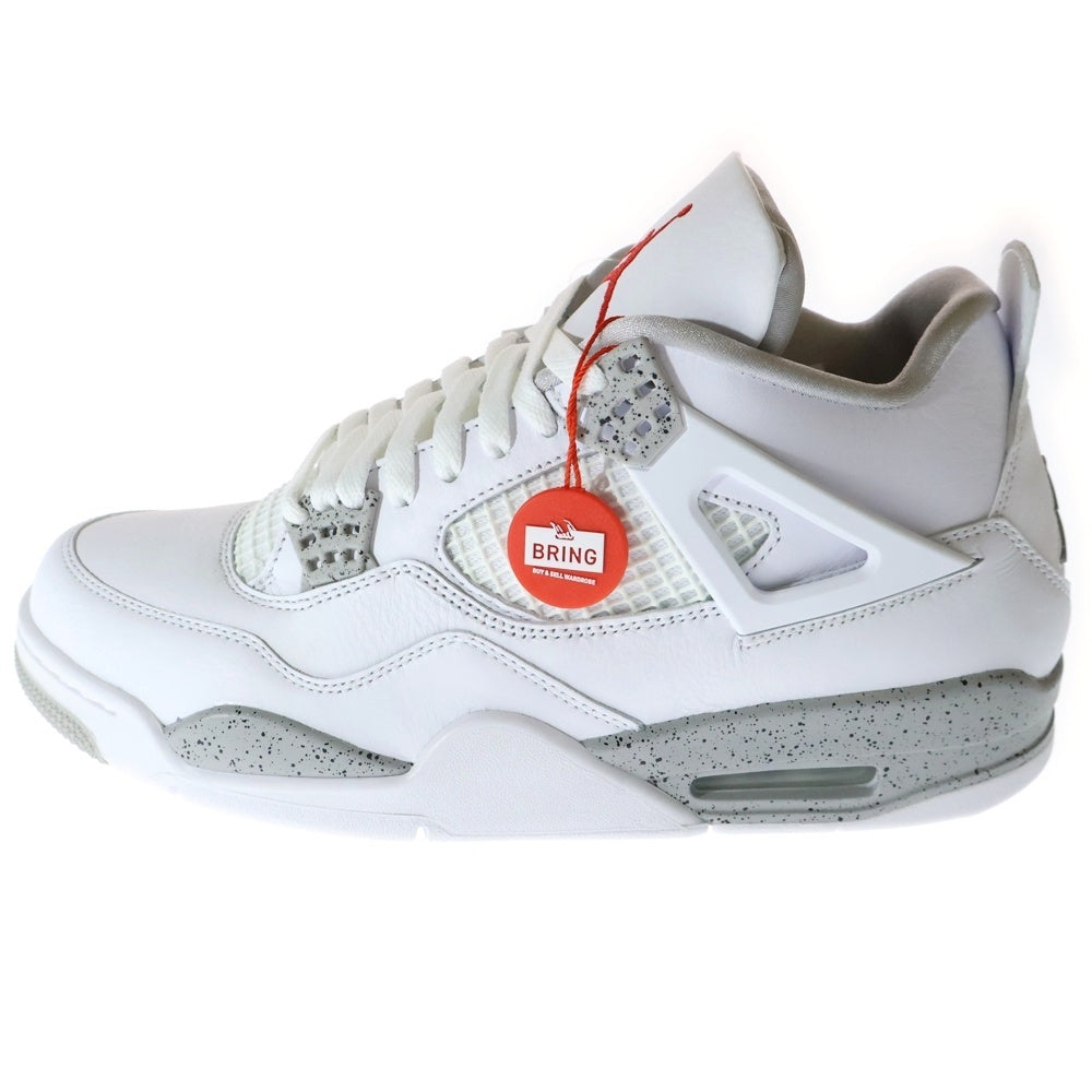 NIKE(ナイキ) AIR JORDAN 4 RETRO エアジョーダン 4 レトロ ハイカットスニーカー シューズ ホワイト US10.5/28.5cm CT8527-100