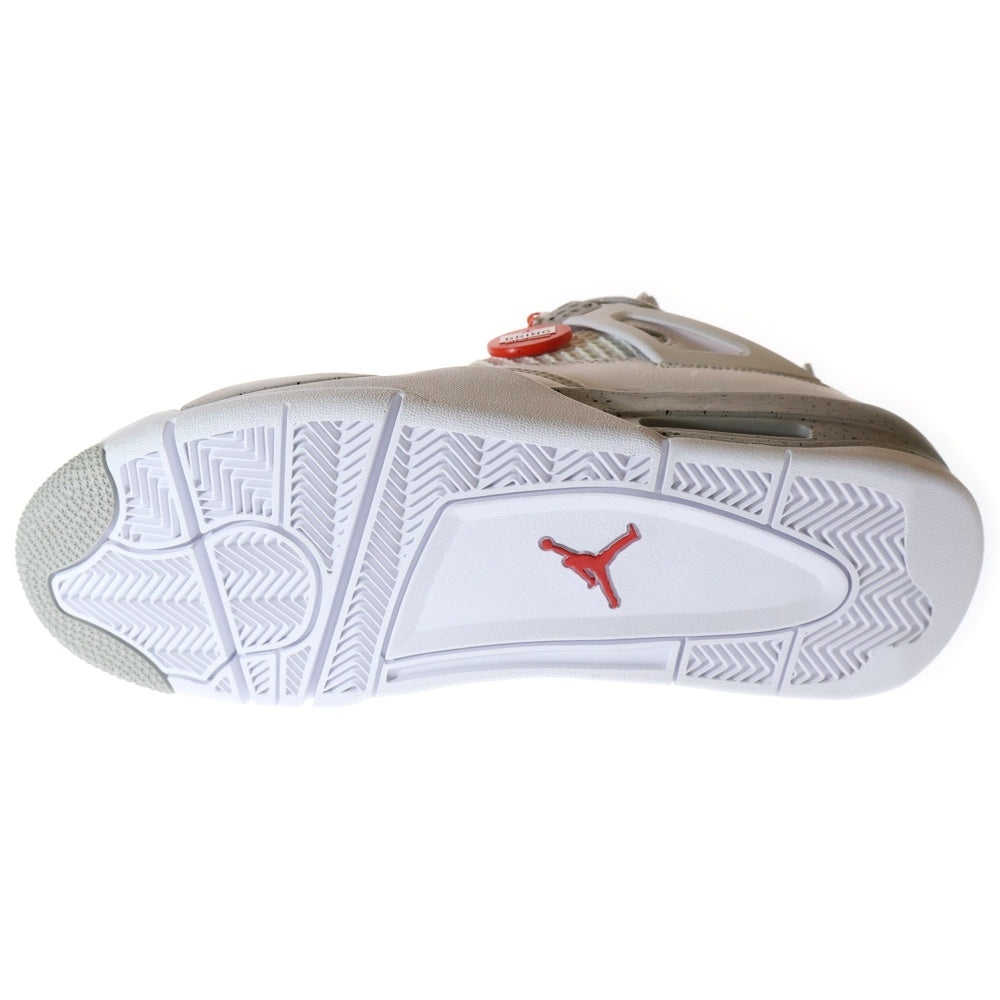 NIKE(ナイキ) AIR JORDAN 4 RETRO エアジョーダン 4 レトロ ハイカットスニーカー シューズ ホワイト US10.5/28.5cm CT8527-100