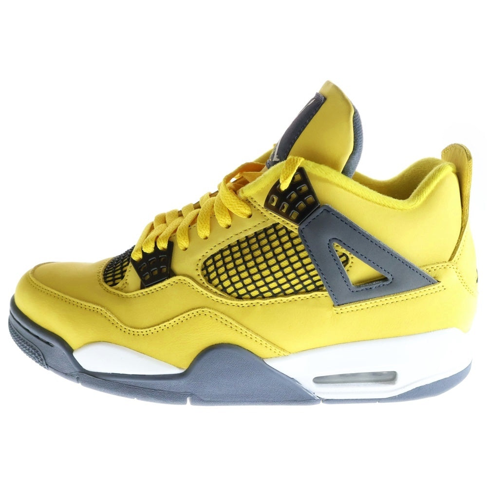 NIKE(ナイキ) AIR JORDAN 4 RETRO TOUR YELLOW エアジョーダン レトロ ハイカットスニーカー ツアー イエロー US10.5/28.5cm CT8527-700