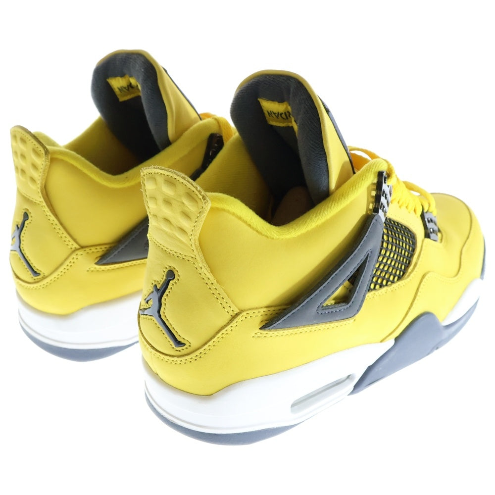 NIKE(ナイキ) AIR JORDAN 4 RETRO TOUR YELLOW エアジョーダン レトロ ハイカットスニーカー ツアー イエロー US10.5/28.5cm CT8527-700