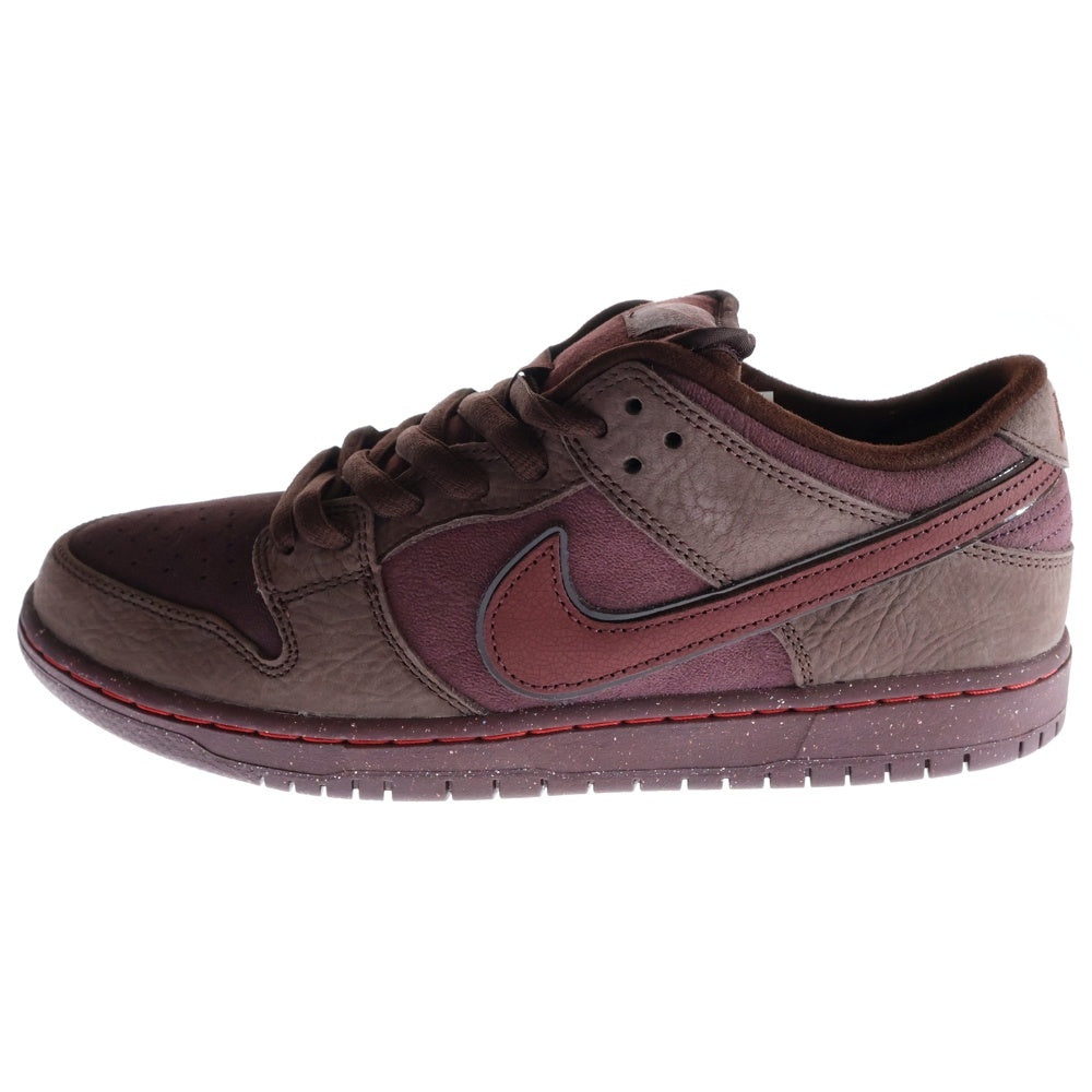 NIKE SB(ナイキエスビー) DUNK LOW PRM ダンク プレミアム シティ オブ ラブ ローカットスニーカー バーガンディ US10.5/28.5cm FN0619-600