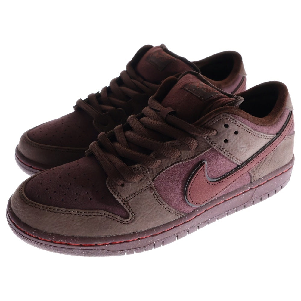 NIKE SB(ナイキエスビー) DUNK LOW PRM ダンク プレミアム シティ オブ ラブ ローカットスニーカー バーガンディ US10.5/28.5cm FN0619-600