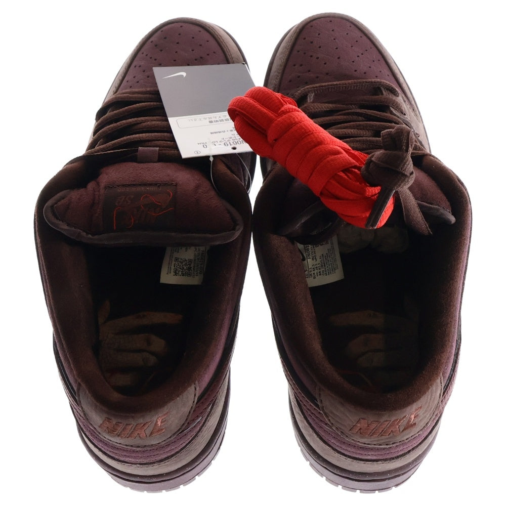 NIKE SB(ナイキエスビー) DUNK LOW PRM ダンク プレミアム シティ オブ ラブ ローカットスニーカー バーガンディ US10.5/28.5cm FN0619-600