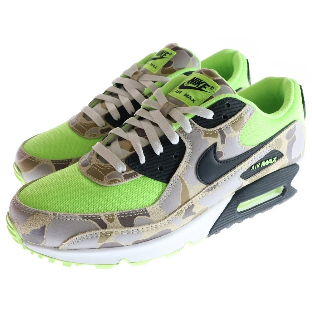 NIKE(ナイキ) AIR MAX 90 GREEN CAMO エアマックス グリーンカモ ローカットスニーカー マルチカラー US11/29cm CW4039-300