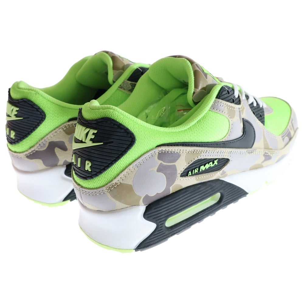 NIKE(ナイキ) AIR MAX 90 GREEN CAMO エアマックス グリーンカモ ローカットスニーカー マルチカラー US11/29cm CW4039-300