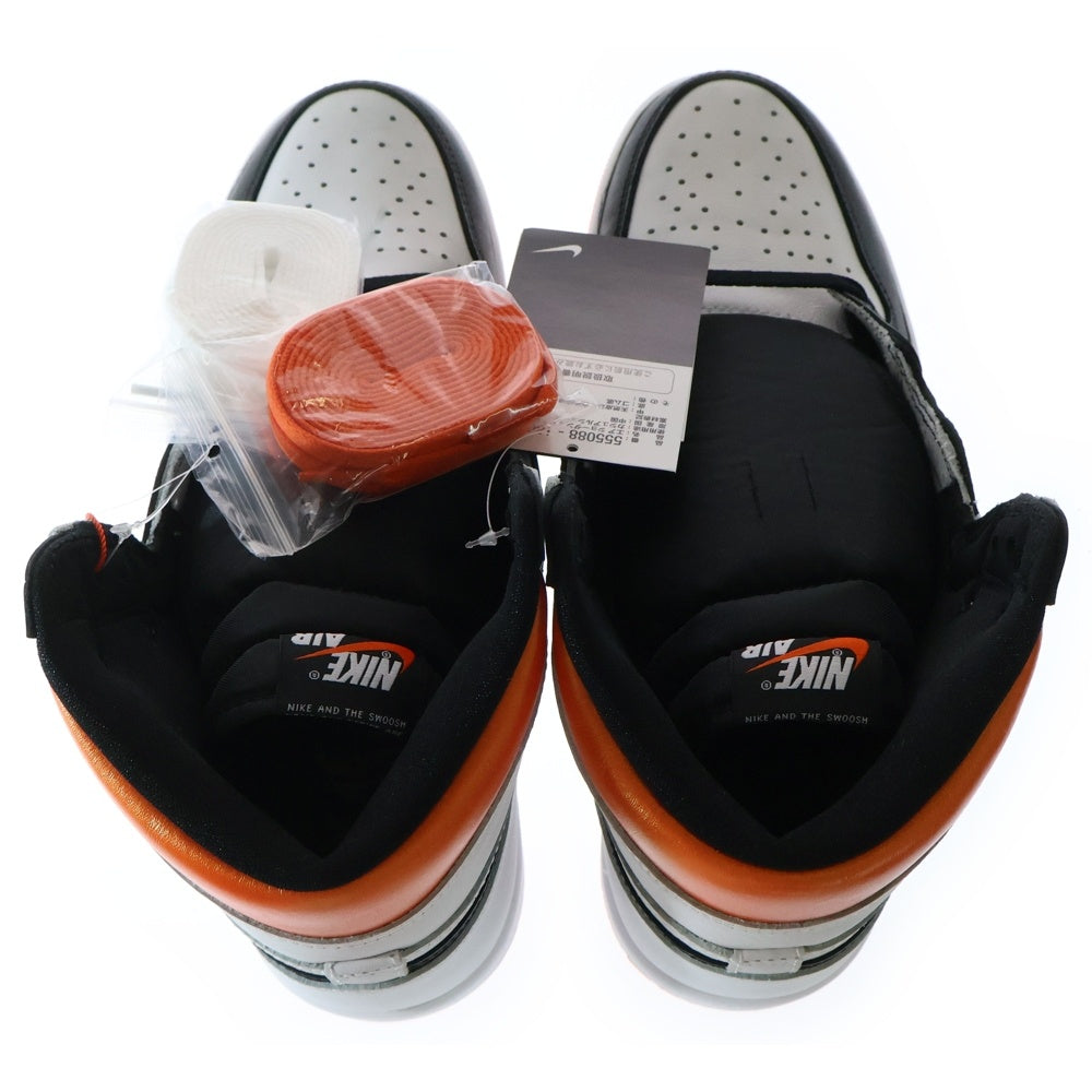 NIKE(ナイキ) AIR JORDAN 1 HIGH OG ELECTRO ORANGE エア ジョーダン 1 ハイ エレクトロオレンジ ハイカットスニーカー ホワイト/オレンジ US10.5/28.5cm 555088-180