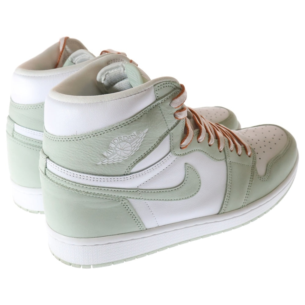 NIKE(ナイキ) WMNS AIR JORDAN 1 HIGH OG SEAFOAM CD0461-002 ウィメンズ エアジョーダン1 シーフォーム ハイカットスニーカー ホワイト/ライトグリーン US12/29cm CD0461-002