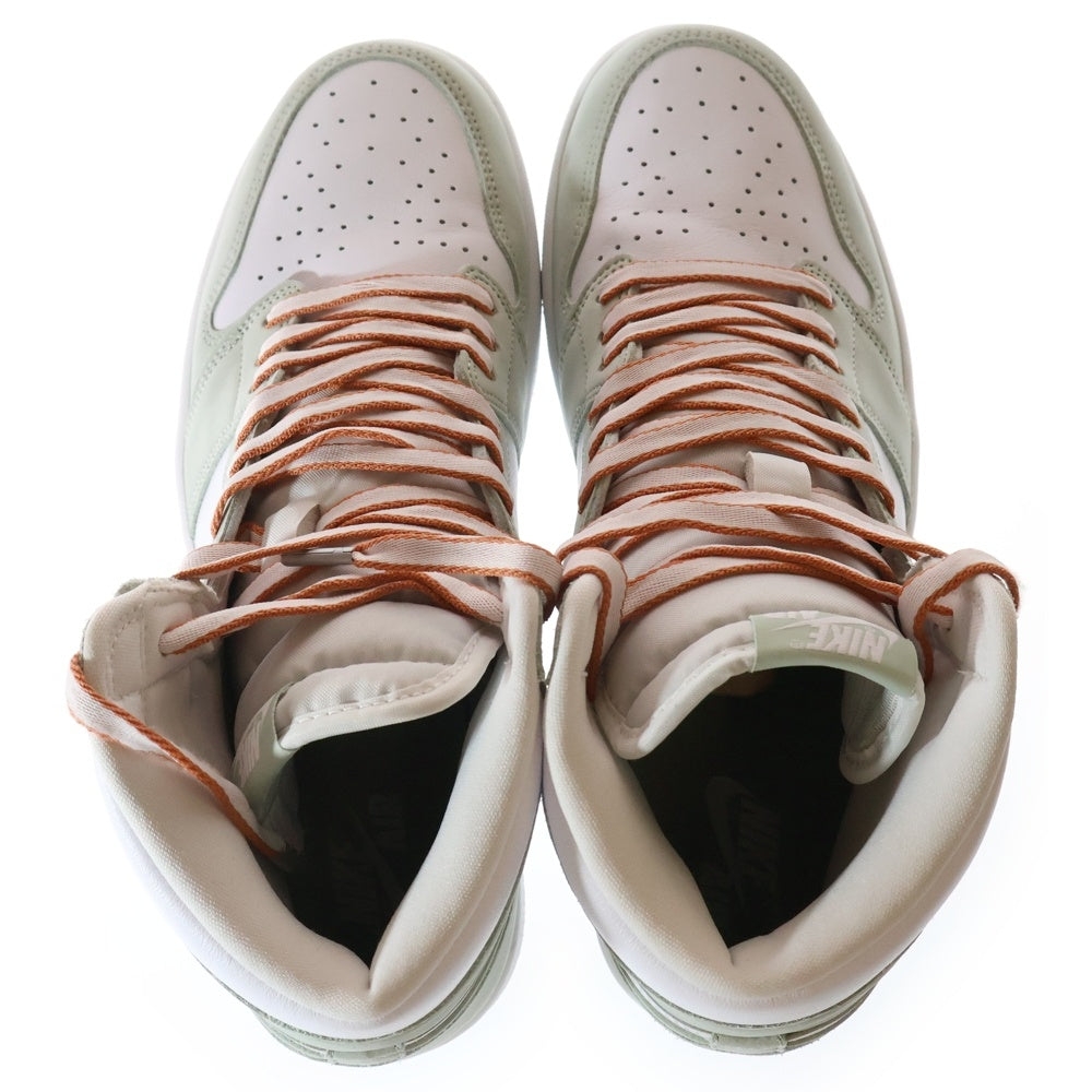 NIKE(ナイキ) WMNS AIR JORDAN 1 HIGH OG SEAFOAM CD0461-002 ウィメンズ エアジョーダン1 シーフォーム ハイカットスニーカー ホワイト/ライトグリーン US12/29cm CD0461-002