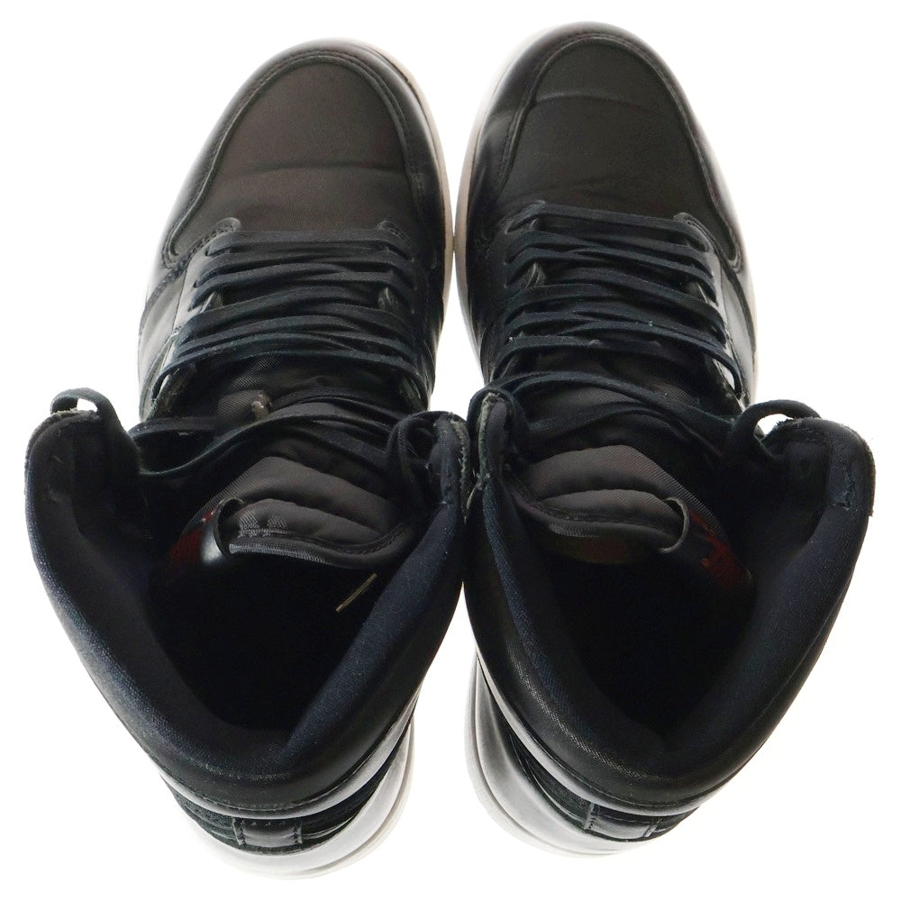 NIKE(ナイキ) AIR JORDAN 1 RETRO HIGH OG BLACK GYM RED エアジョーダン1 ブラック ジム レッド ハイカットスニーカー ブラック US10.5/28.5cm 555088-060